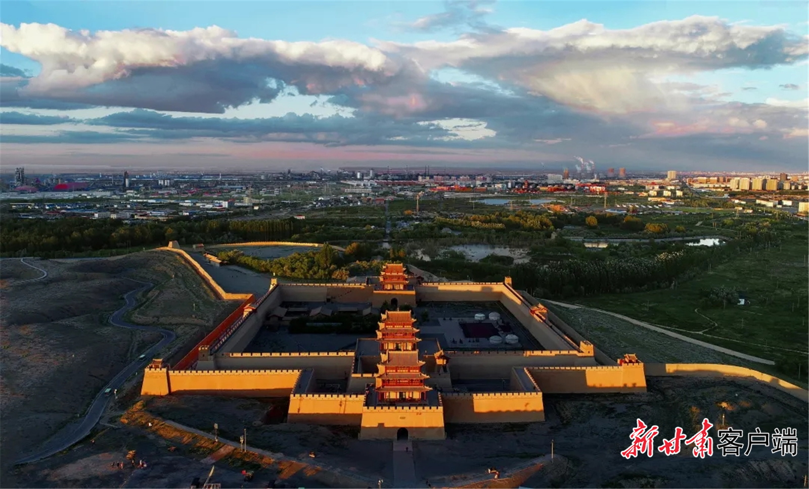 央视直播镜头对准甘肃:"云游"丝路看千年"城"就