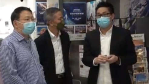 中联办副主任尹宗华走访中小旅行社 听取业界代表意见
