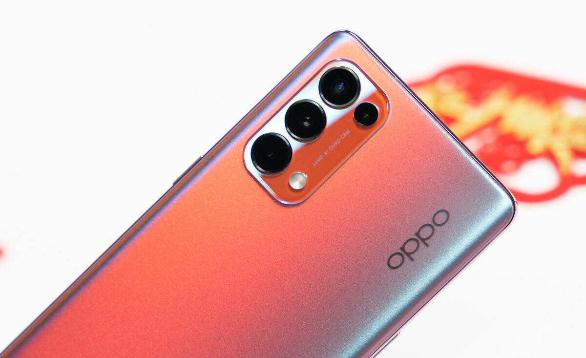 opporeno5pro星愿红图赏