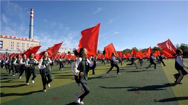 平度一中校花图片