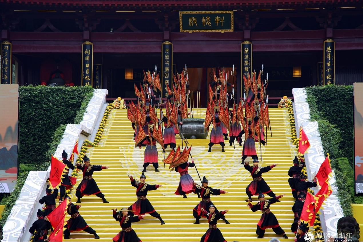 望漢唐宋走共富路展復興夢浙江縉雲舉行大典祭祀軒轅黃帝