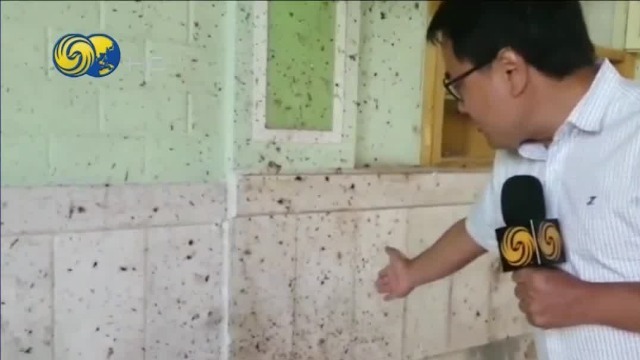 凤凰记者探访阿富汗爆炸现场：血迹喷溅至墙壁天花板