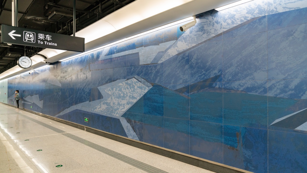 艺术品《采蓝》