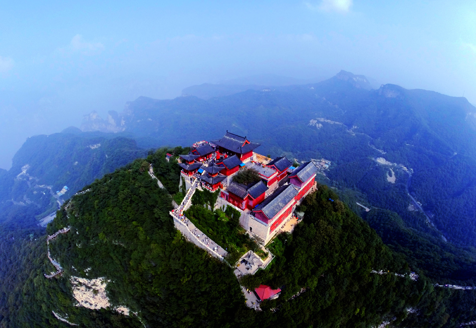 河南焦作云台山主峰茱萸峰