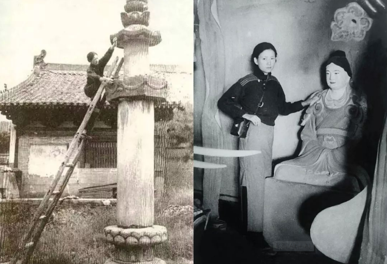 林徽因在山西的考察。