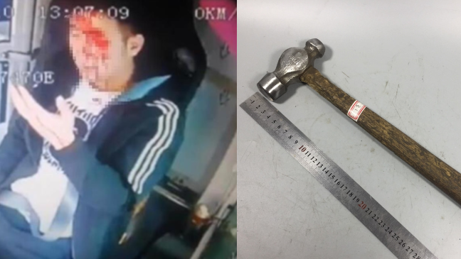 公交司机遭女子锤击头部鲜血直流 同事讲述事发过程