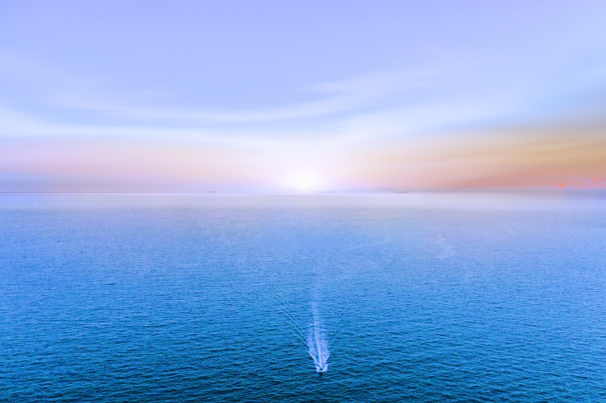 在阳江·敏捷黄金海岸观日出(实景图)