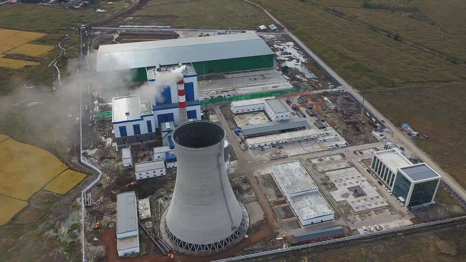 大庆庆翔生物质发电项目并网发电