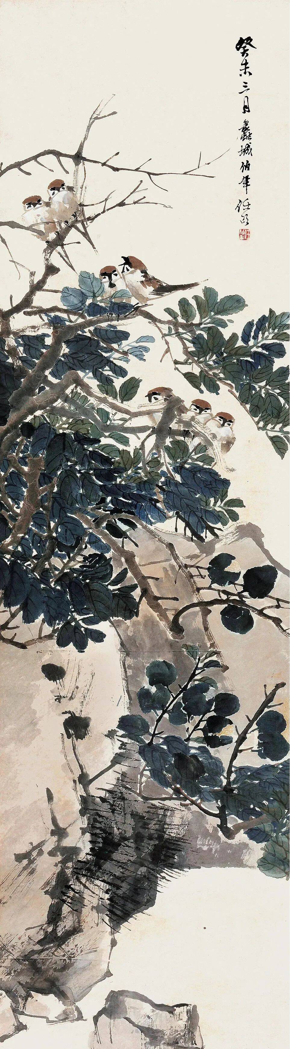 巧趣写意任伯年花鸟画赏析