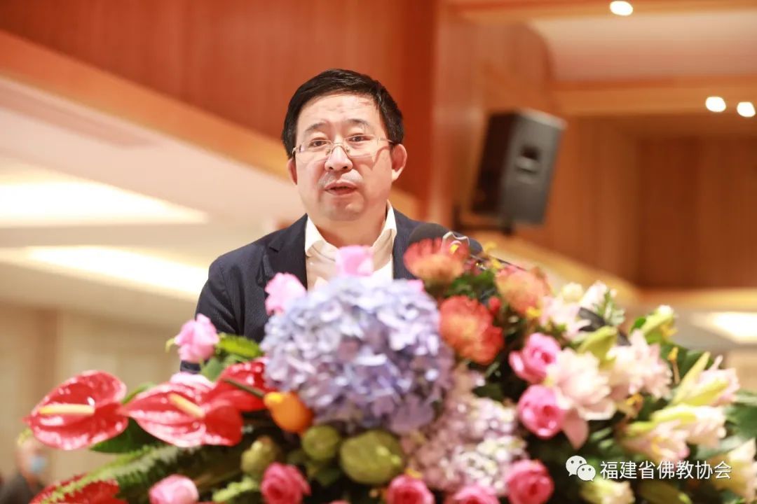 福建省委统战部副部长,省民族宗教厅厅长冀萌新发言