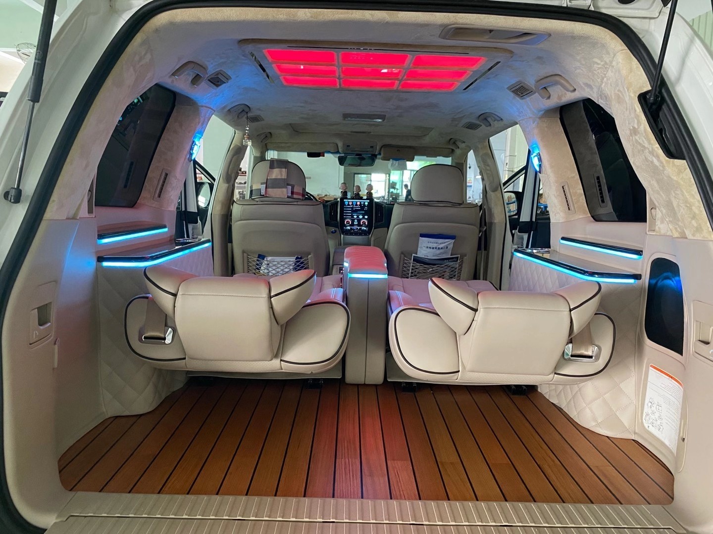 丰田兰德酷路泽改装航空座椅 (八)