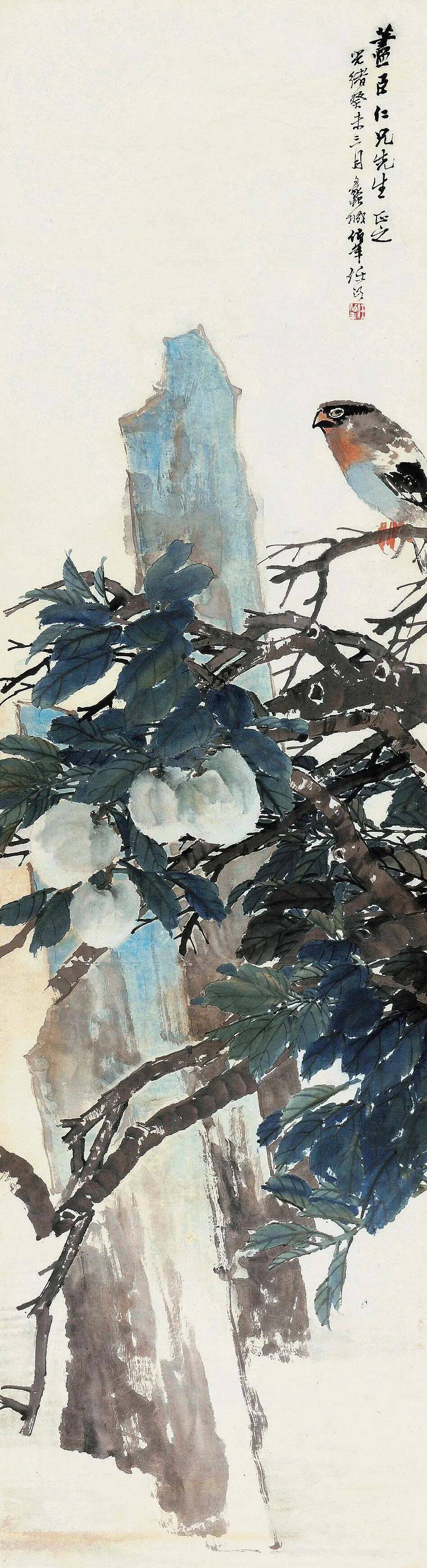 巧趣写意任伯年花鸟画赏析