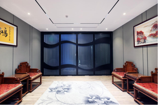 深圳汉唐建设集团新办公室中式风格更具东方韵味