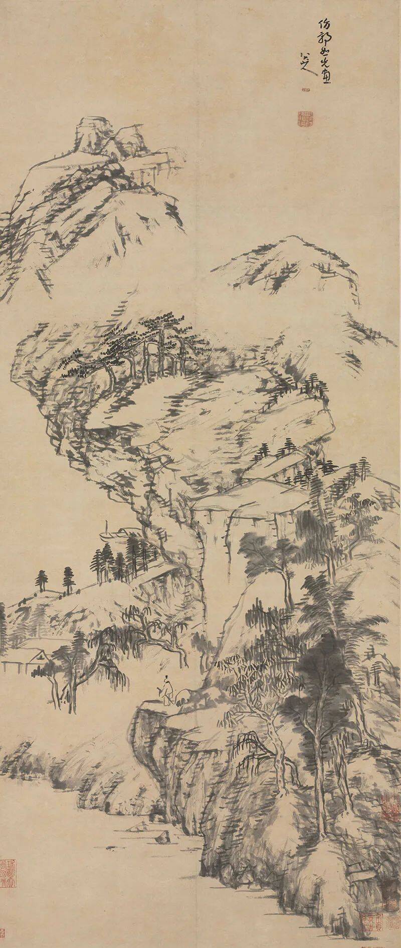 八大山人山水全集,一切景语皆情语_凤凰网