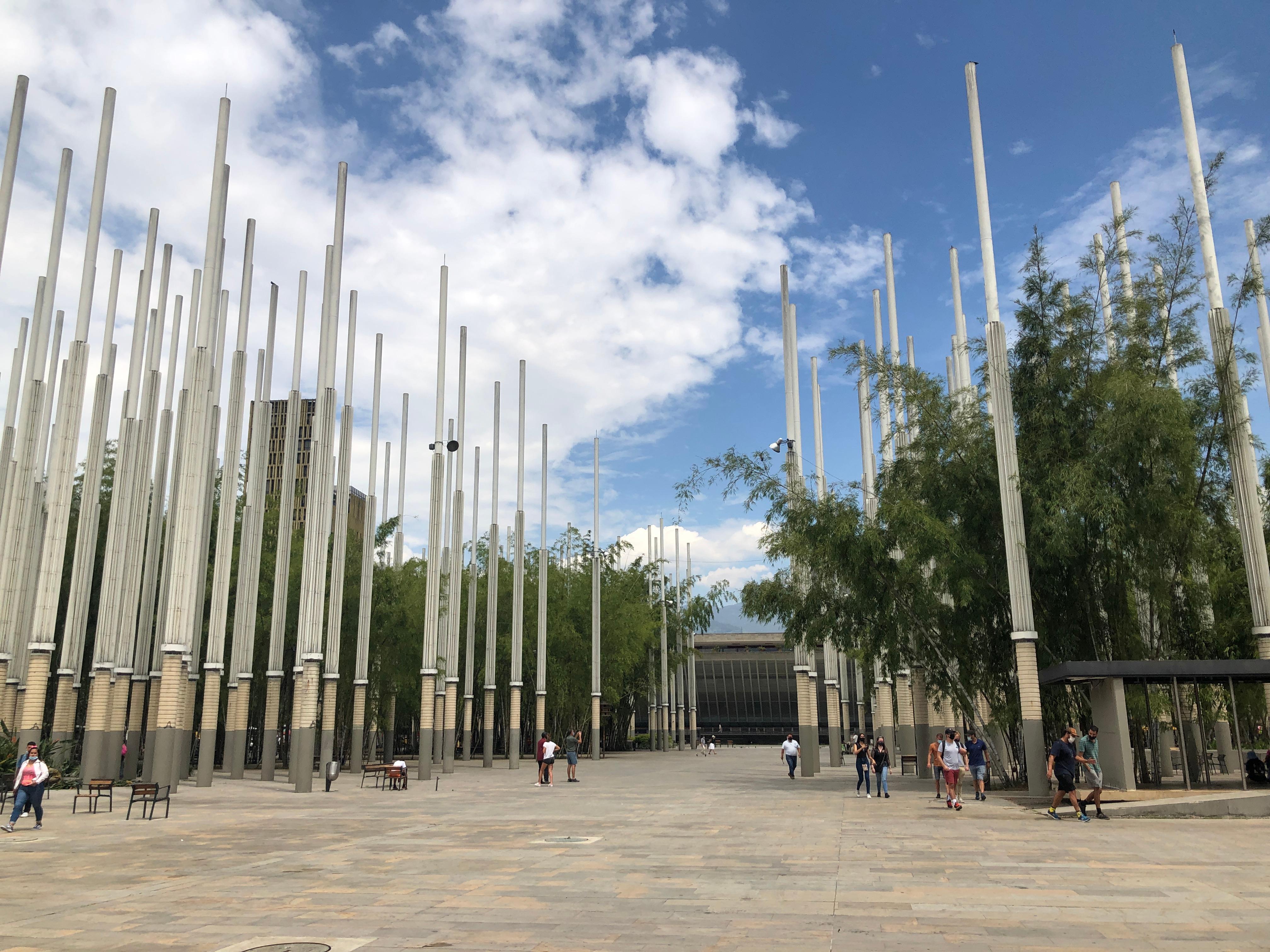 这些led灯其实是艺术装置