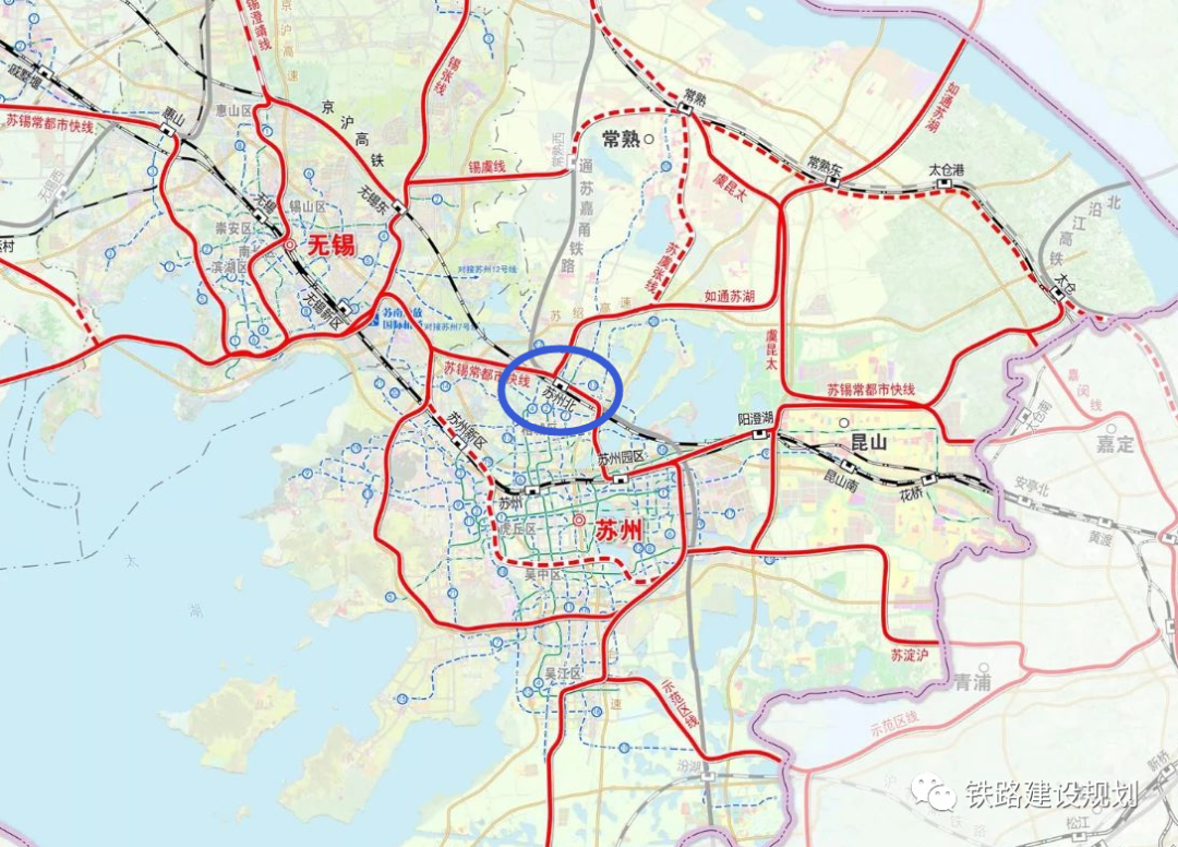 通蘇嘉甬高鐵蘇州北站暨站城融合核心區概念設計方案完成評審