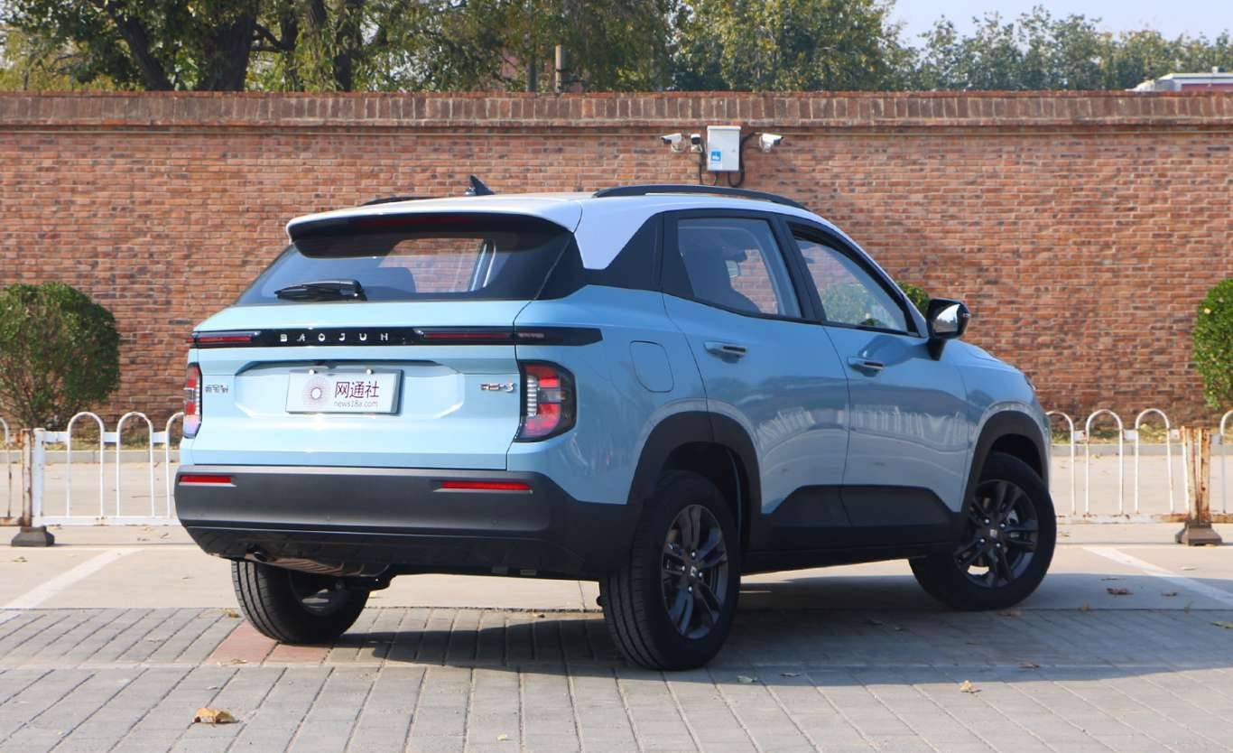 10月底正式上市2022款宝骏rs3增元气色涂装