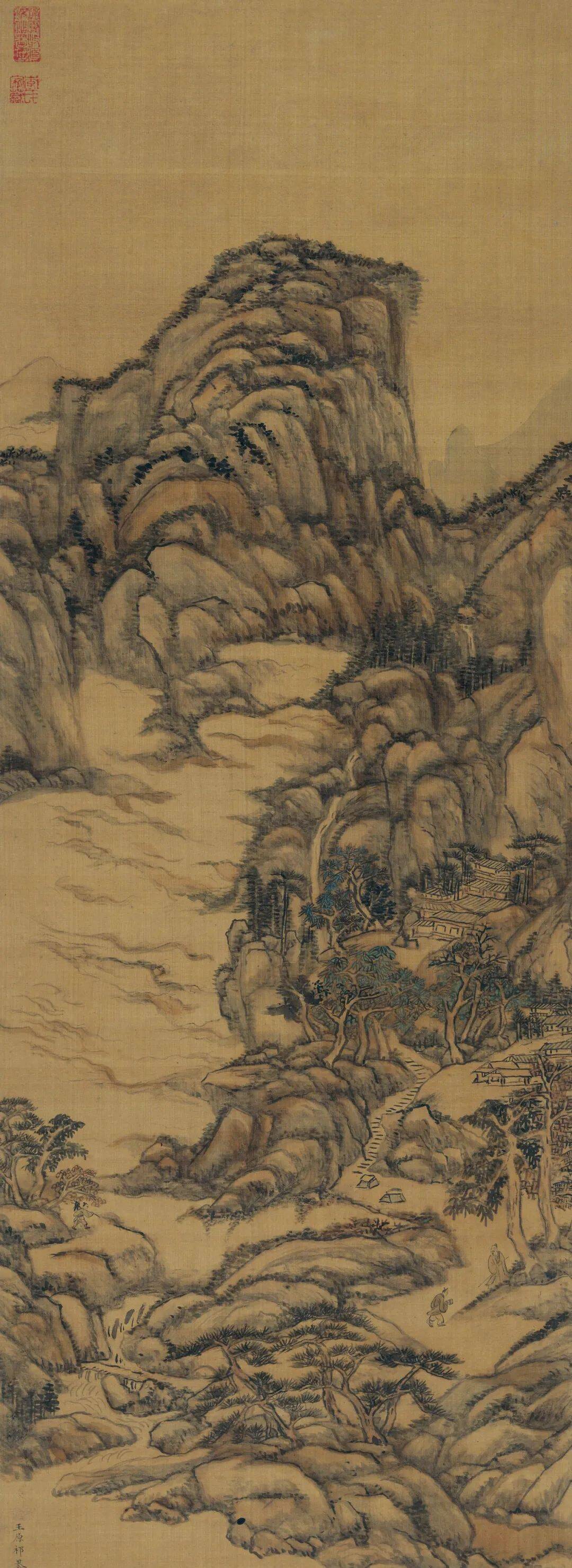 四王:清初画坛的正统派_凤凰网