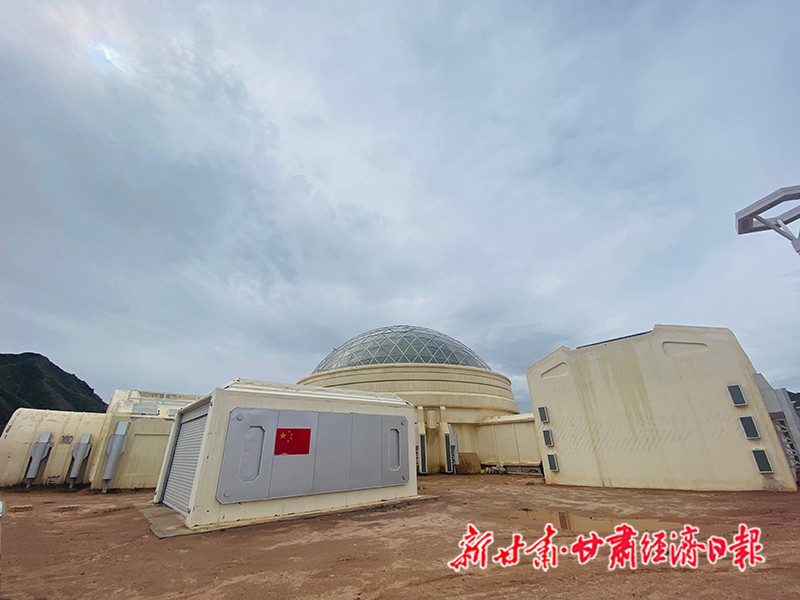 “火星1号基地”外景　新甘肃&middot;甘肃经济日报记者 马如娟 摄