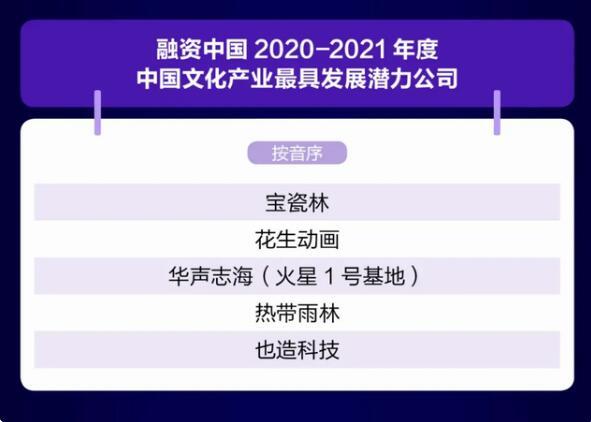 宝瓷林荣获“中国文化产业最具发展潜力公司”称号