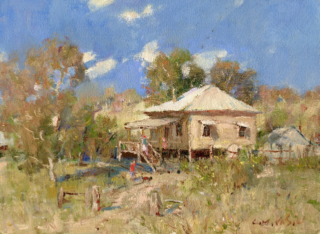 沈阳美术馆杨鸣山百幅油画风景写生展开展