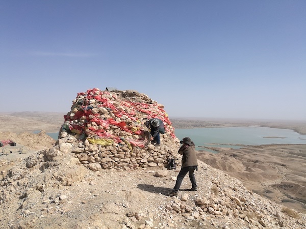 党河水库山阙烽烽燧调查采样