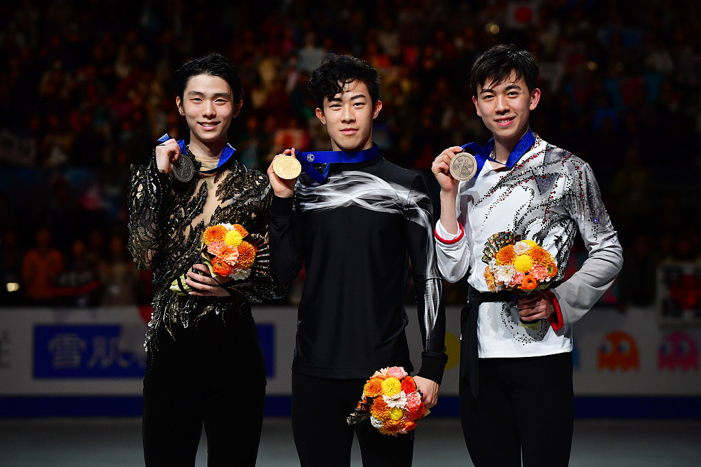 2019年世锦赛,陈巍击败羽生结弦斩获冠军