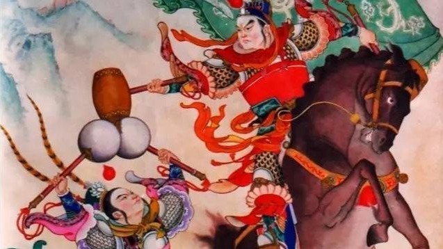 豪气英风:大美工笔刀马人物赏_凤凰网