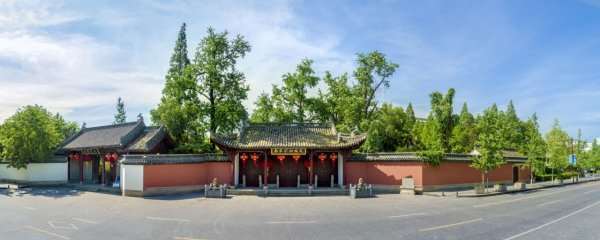 衢州孔庙，位于衢州市区府山街道新桥街，全国仅存的两个孔氏家庙之一。衢州市精神文明建设指导中心供图