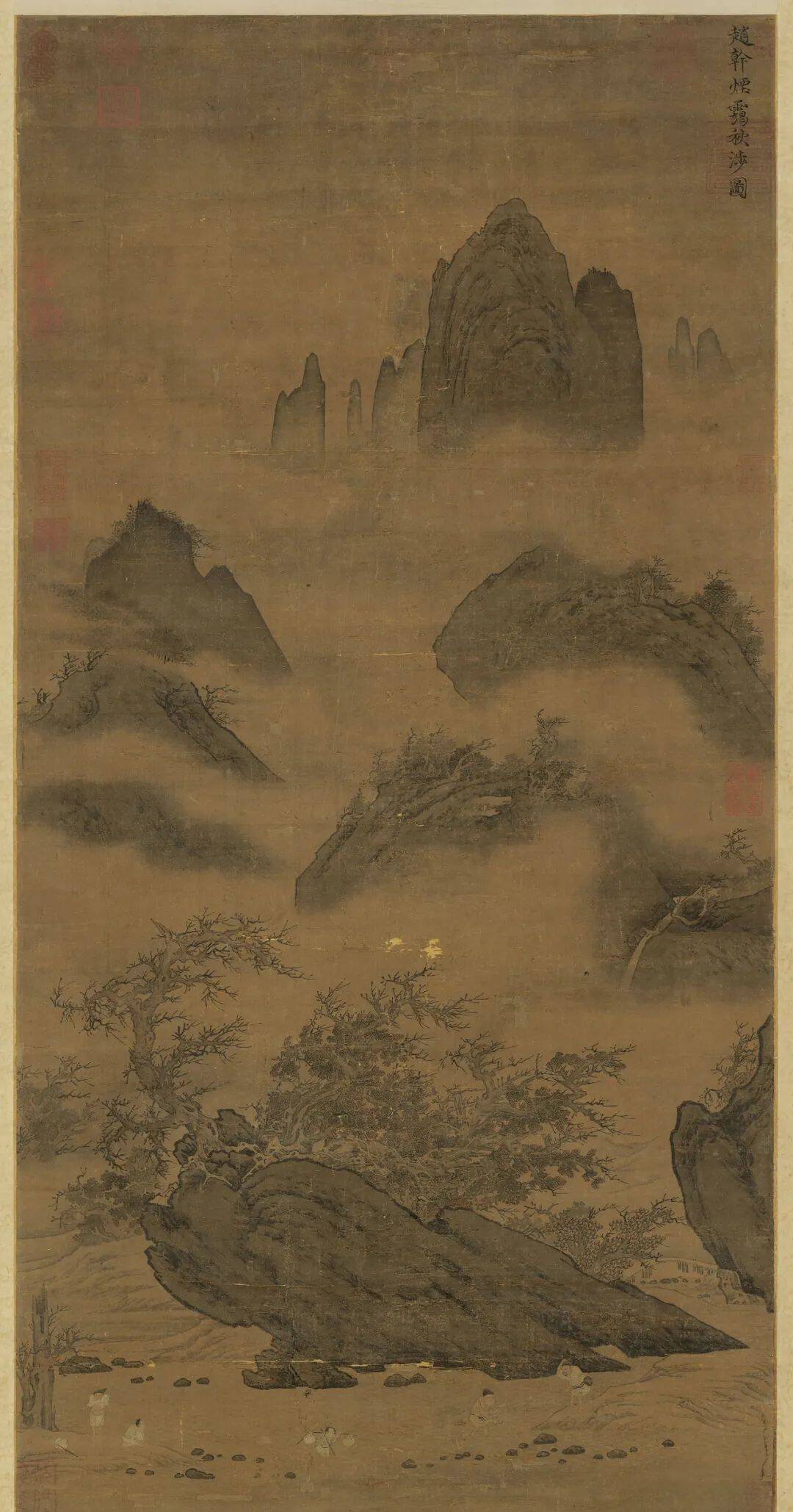 历代名家笔下的秋景山水