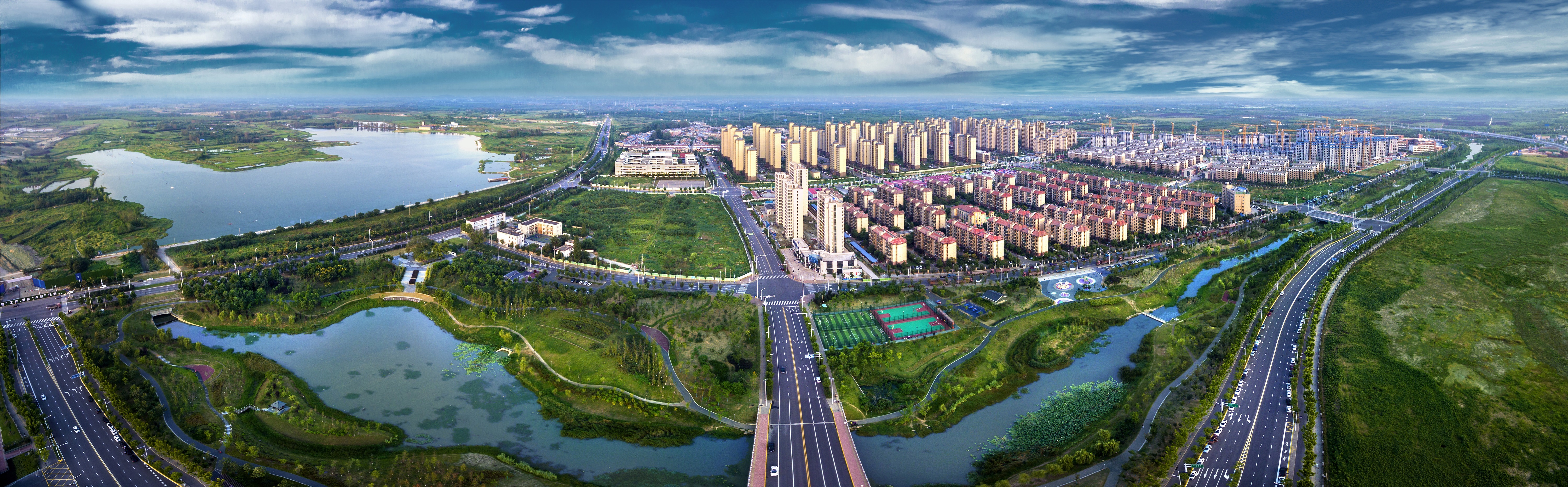 合肥新桥的"五张面孔"