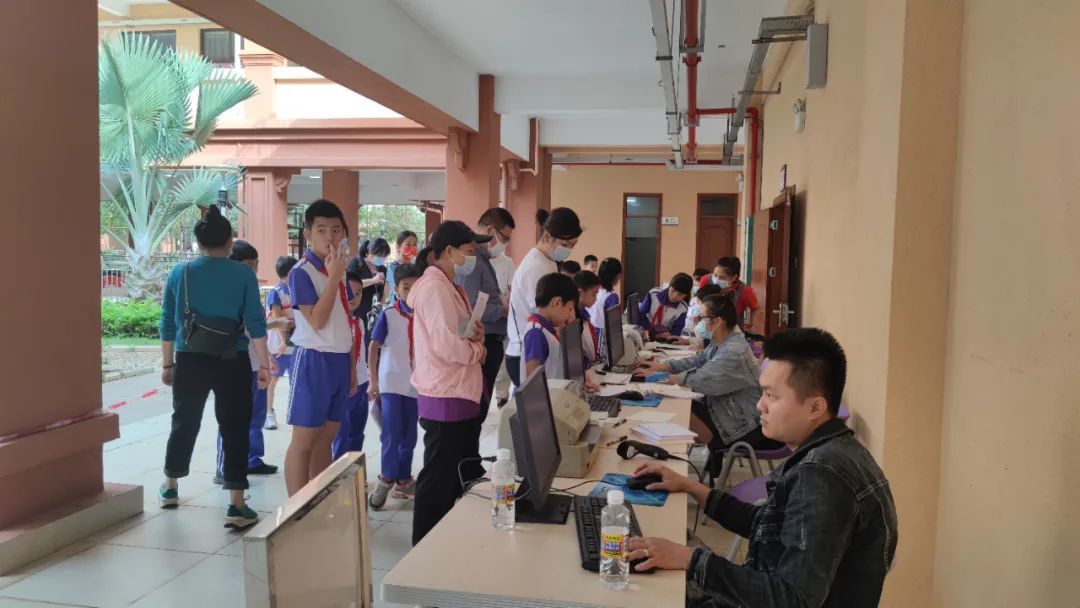 文昌市正式启用文城片区校园临时接种点稳步推进311岁人群接种工作
