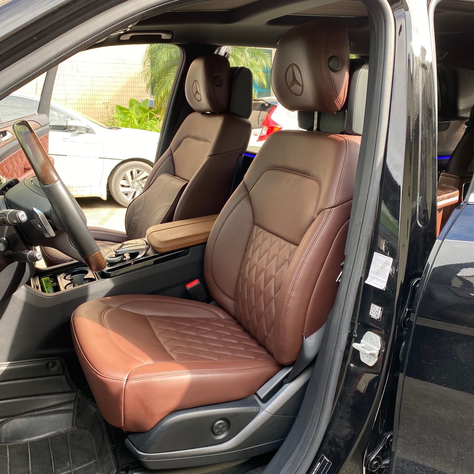 奔驰gls改装航空座椅升级内饰