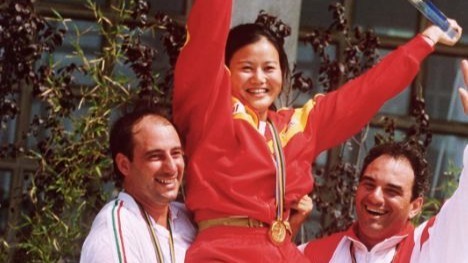 张山回忆1992年奥运会比赛场景，曾被外国教练员称“robot”