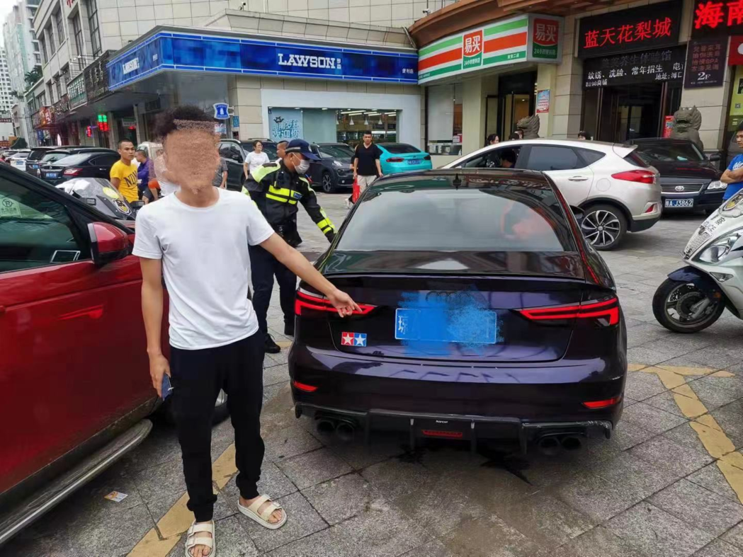 非法改装车炸街海口这些炸街党被查