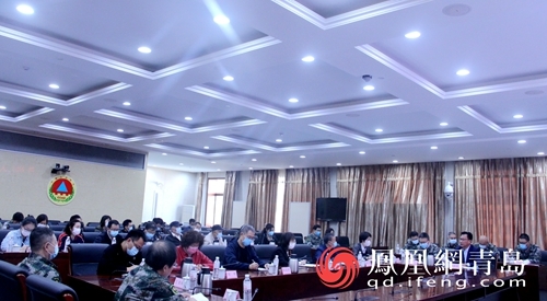 青岛市人防办“政府机关开放日”活动现场