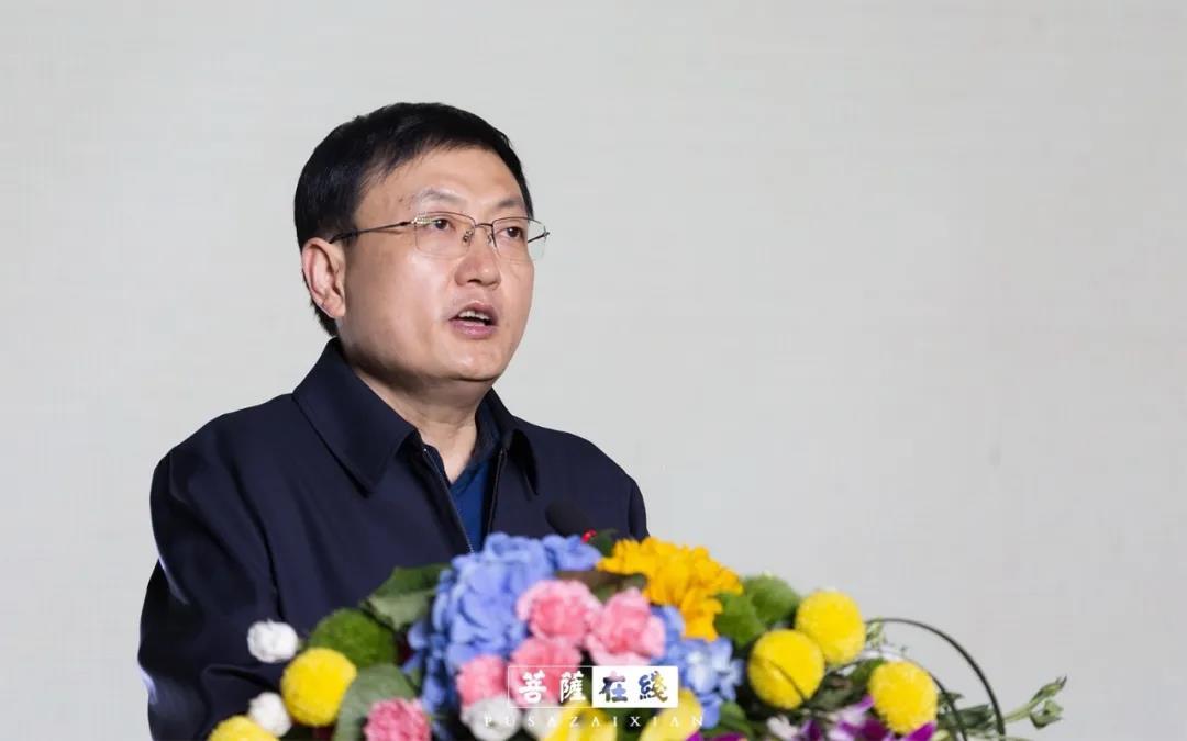 池州市委常委,常务副市长,市委统战部长张杰华在九华