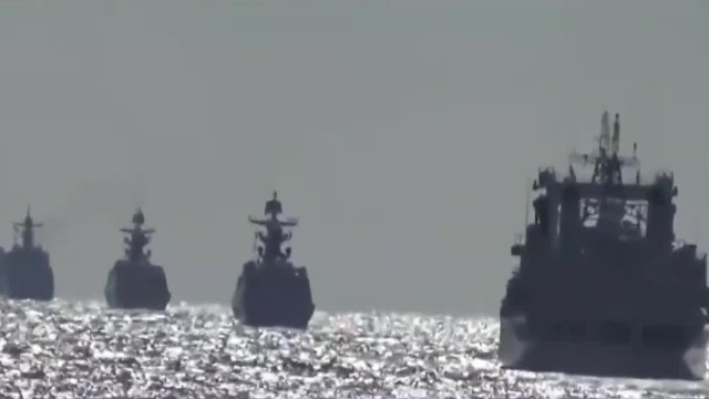 凤凰直击|中俄海军演习引世界关注 俄舰长：震撼了整个太平洋
