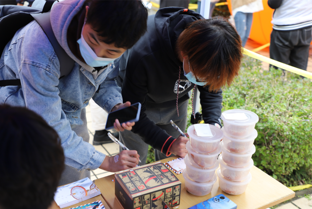 柿子主题明信片填写环节(组图)