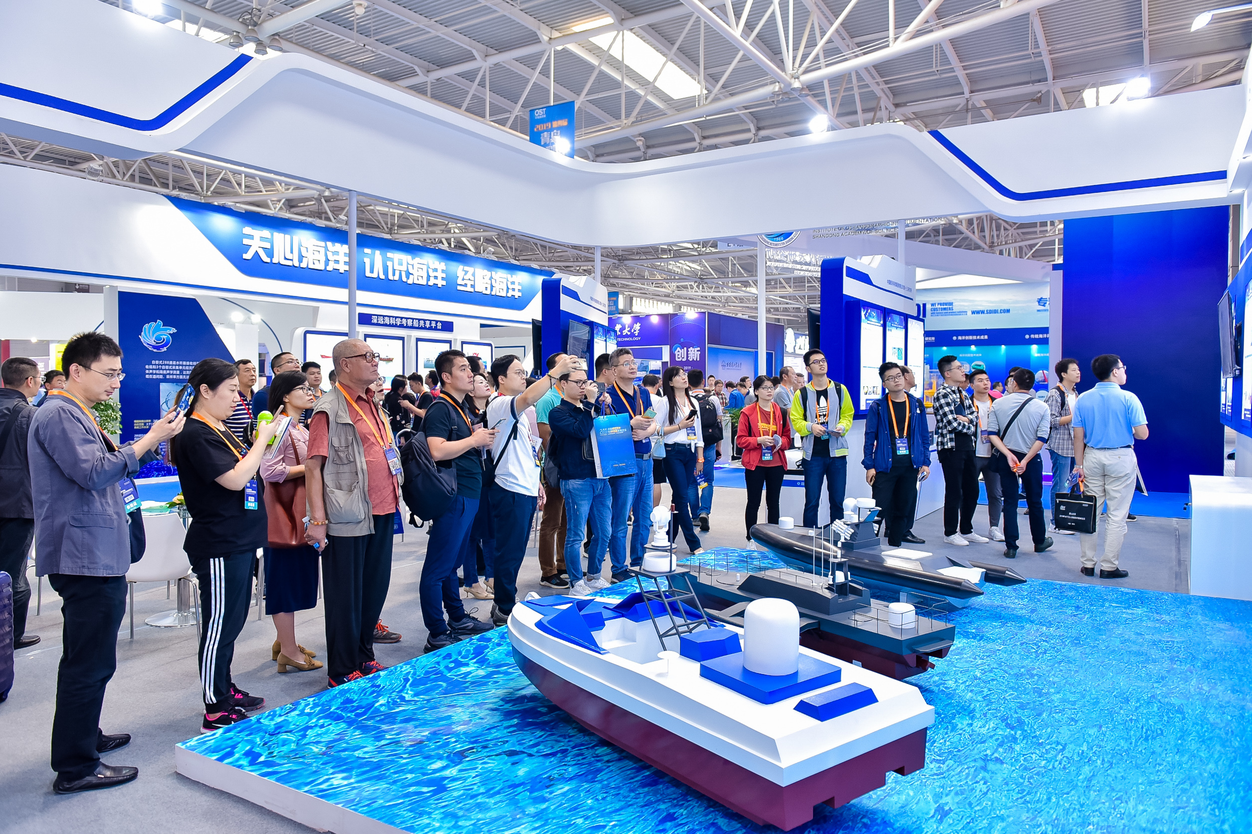 永不落幕的青岛海科展自2016年首届青岛国际海洋科技展览会举办以来