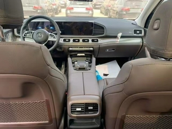2022款奔驰gle350超大尺寸内饰超奢华