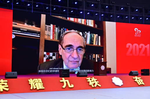 美国芝加哥大学校长robert j. zimmer线上致辞
