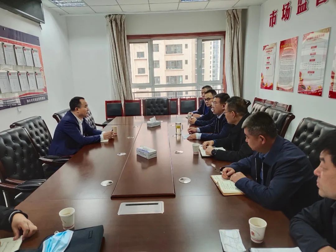 神木市市场监督管理局神木市副市长贺建生调研市场监管工作