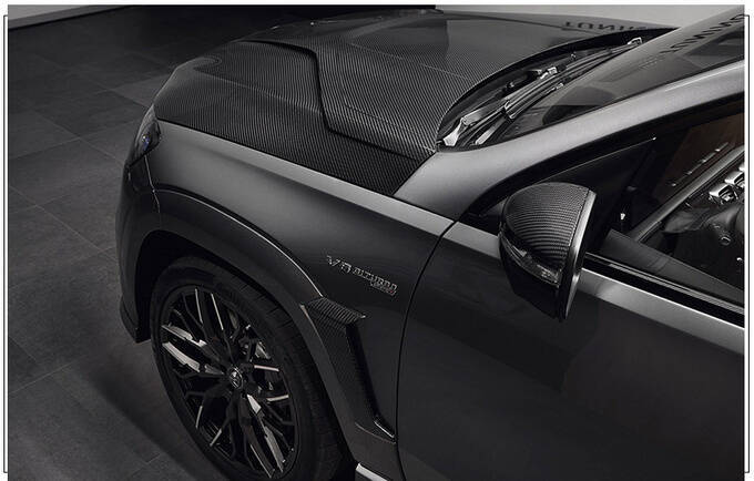 梅赛德斯-AMG GLS改装版搭4.0T/碳纤维外观套件-图4