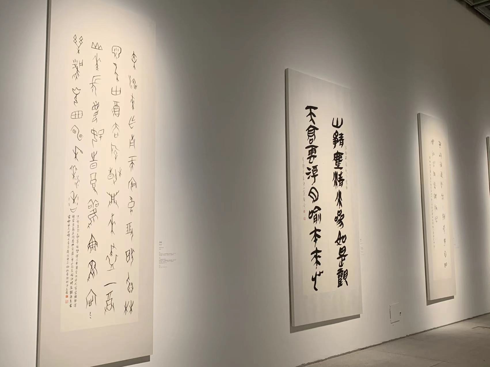 “书形物语——陈松长、朱永灵书法艺术双个展” 在湖南省博物馆顺利开展