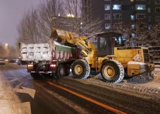 长春市南关区利用数字化信息手段应对降雪