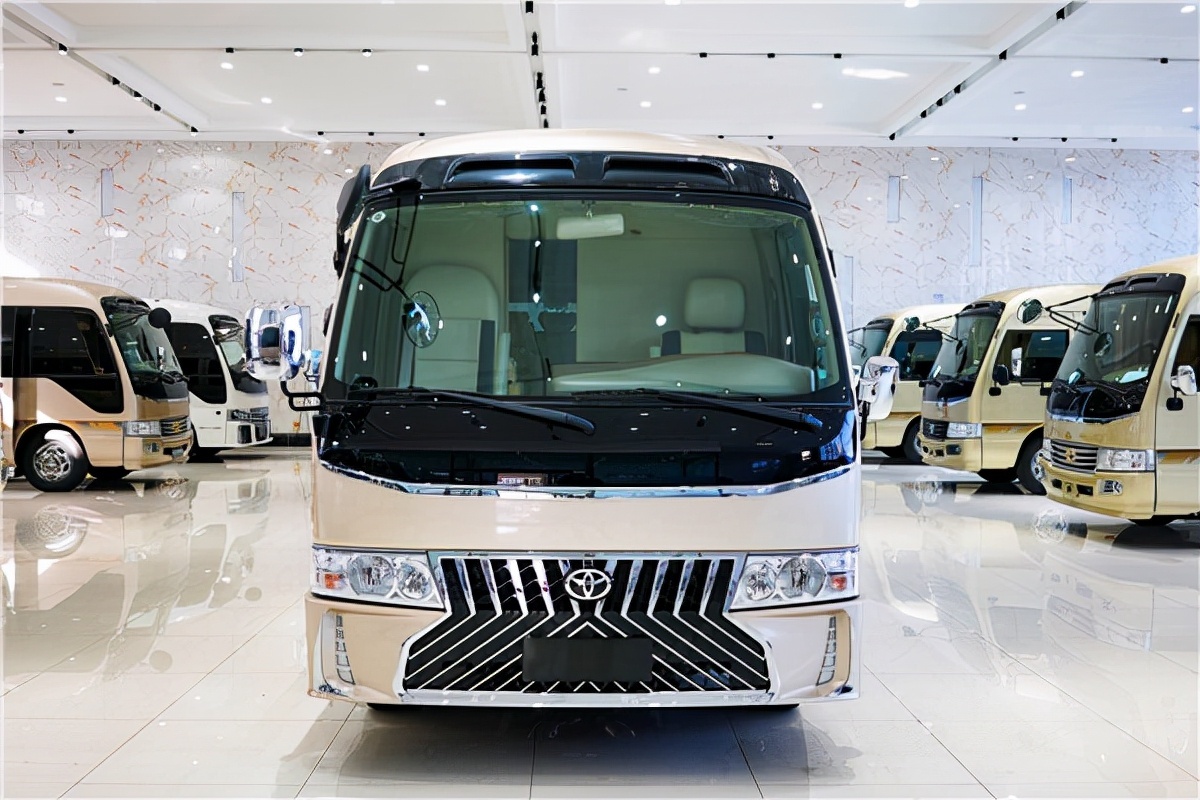 原装进口丰田考斯特(柯斯达)中巴,公司部门接待会客专用