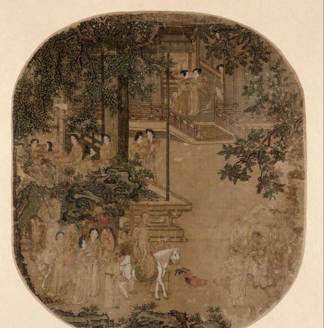 中国最诡异的古画南宋李嵩的《骷髅幻戏图》