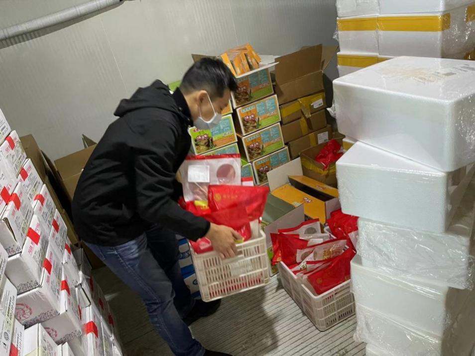 图:国信水产加紧发货