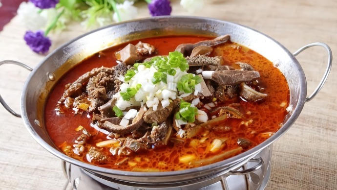 羊杂锅仔 ,香辣过瘾,驱寒暖胃,学会做给家人吃!